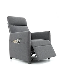 Streamdale Furniture No-Tool Convertible Sofa Bed with Memory Foam - Grey