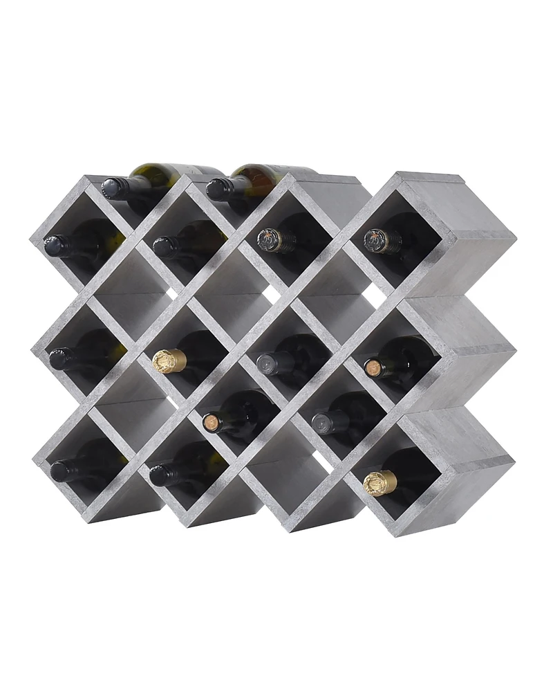 Kings Brand Furniture Cava Wine Rack (30 Grid)