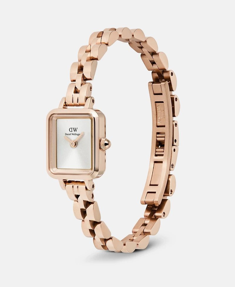 Daniel Wellington Women's Analog Rose Gold-Tone Stainless Steel Watch