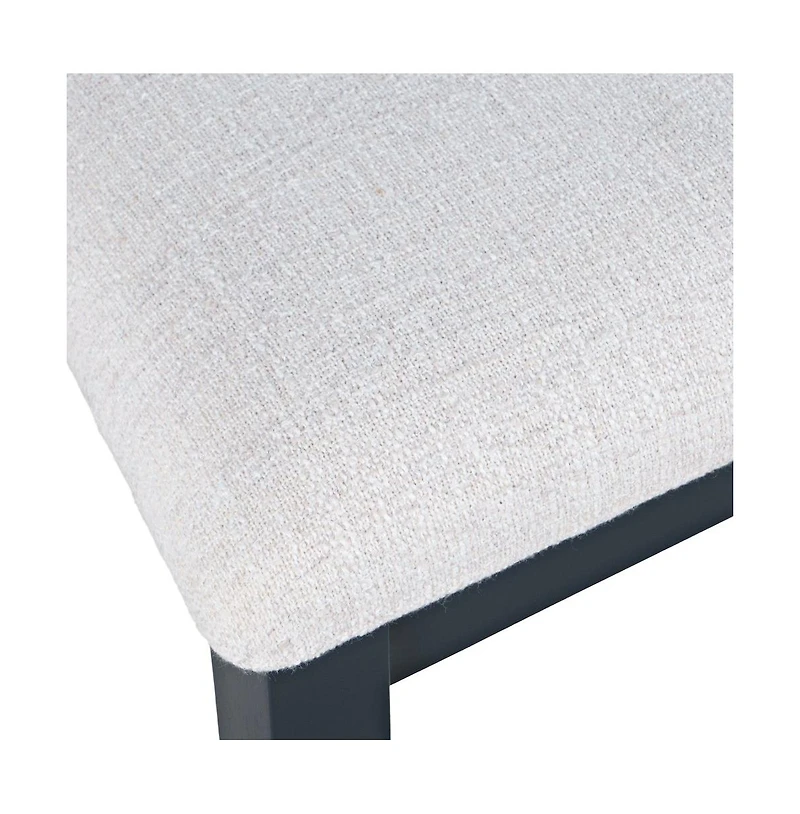 Jofran Westport Modern Farmhouse Upholstered Ladderback Dining Chair