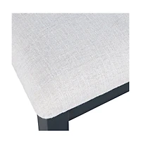 Jofran Westport Modern Farmhouse Upholstered Ladderback Dining Chair