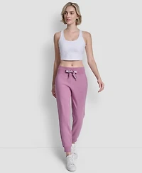 Dkny Sport Women's Logo-Drawstring High-Rise Joggers