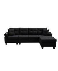 Streamdale Furniture Streamdale Convertible Corner Sectional Sofa with Storage