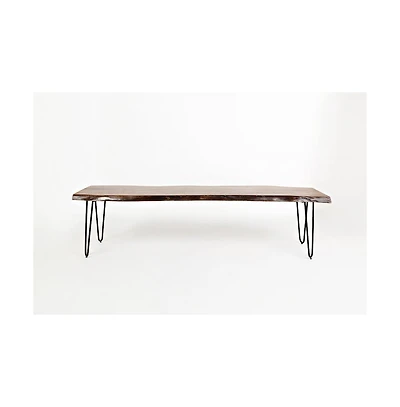 Jofran Nature's Edge 70" Solid Acacia Bench