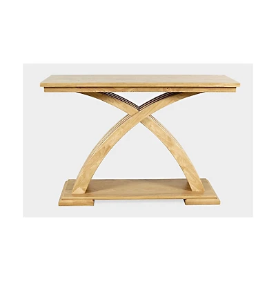 Jofran Anthology Contemporary 48" Curved Base Sofa Table