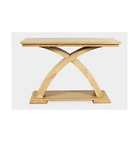 Jofran Anthology Contemporary 48" Curved Base Sofa Table