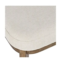 Jofran Tate Mid-Century Modern Split Back Upholstered Dining Chair (Set of 2