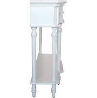 Kings Brand Furniture Narod Traditional 3-Drawer Console Table