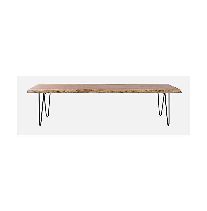Jofran Nature's Edge 70" Solid Acacia Bench