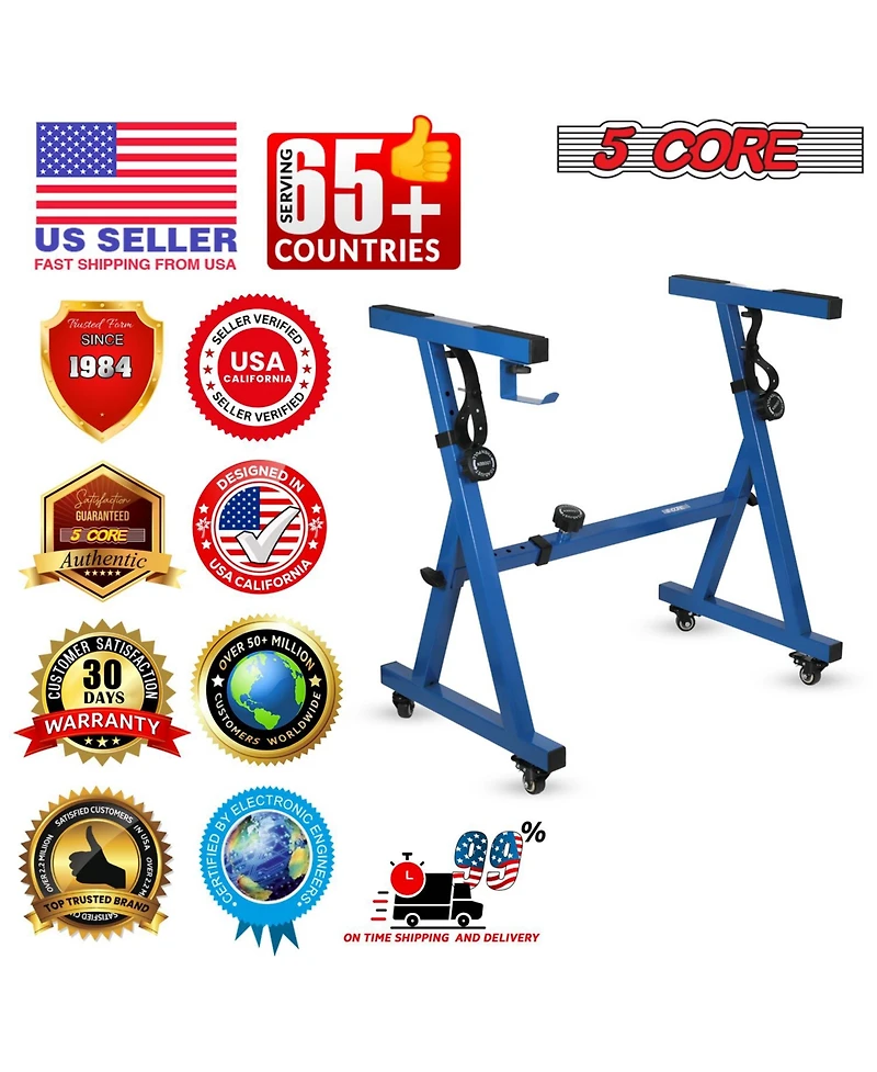 5 Core Pa Horn Speaker 8Pcs 8 Inch 65W Loud Audio Outdoor Speakers System 8Ohm Reflex Megaphone