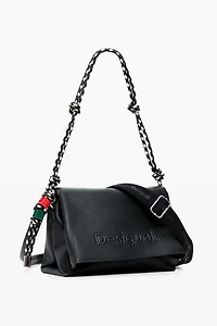 Desigual Women's Medium bag with logo charm