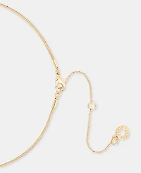 Anne Klein Two-Tone 2-Pc. Set Stone Rondelle Collar Necklace & Matching Drop Earrings