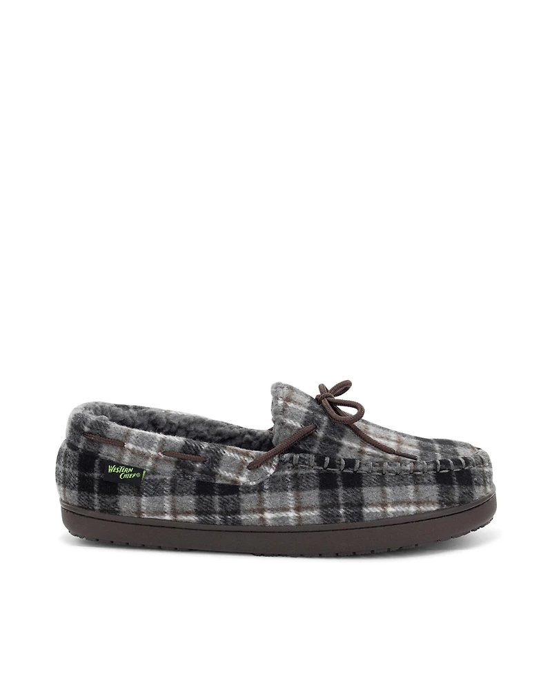 Western Chief Men's Sumner Plaid Slipper