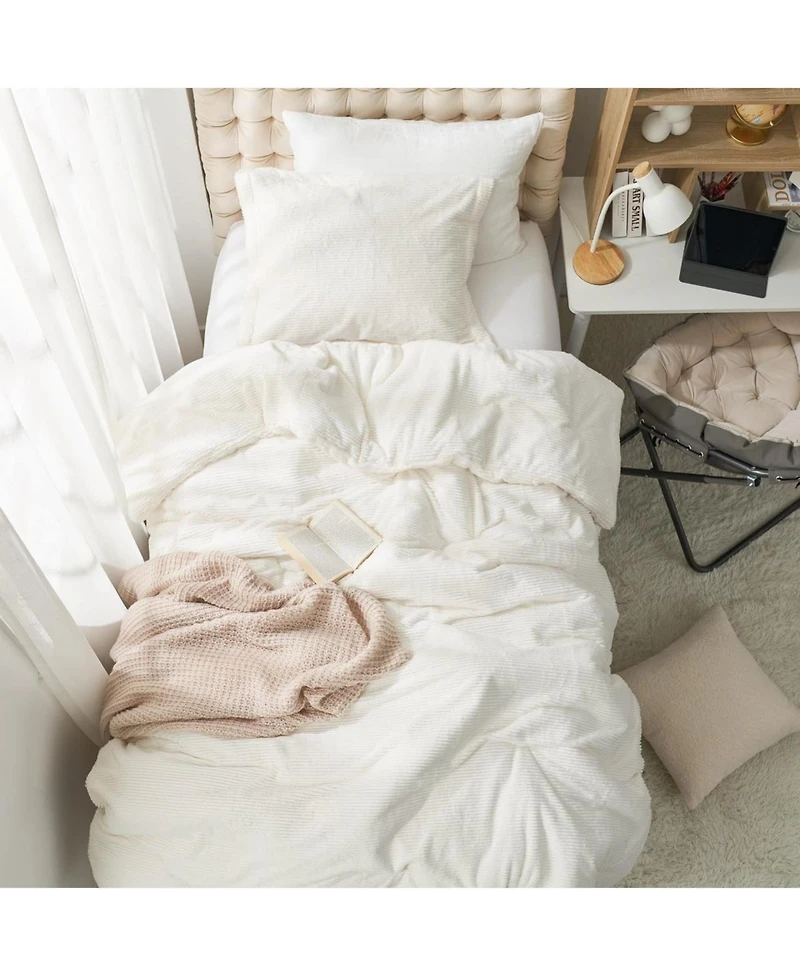 Coma Inducer Ribbed Oversized Comforter Set