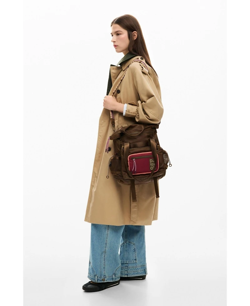 Desigual Women's Large Voyager multiposition backpack