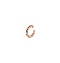 Spero London Twisted Sterling Silver Ear Cuff No Piercing