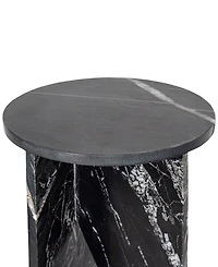 Grace 20" Marble Round Accent Table