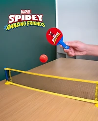 World Tech Toys Marvel Spidey And His Amazing Friends Mini Table Tennis Tabletop Set
