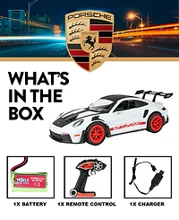 World Tech Toys Porsche GT3 Rs 1:10 Rtr Electric Remote Control Car Toy