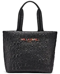 Karl Lagerfeld Paris Voyage Large Tote Bag