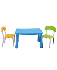 Streamdale Furniture 3-Piece Kids Table & Chair Set | Reading, Preschool