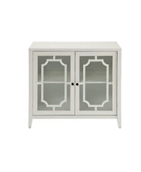 sumyeg Storage Cabinet Console Cabinet in White