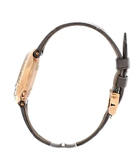 Pre-Owned Cartier Ballon Blanc de Cartier Quartz Watch in Rose Gold with Diamond Bezel and Alligator 30mm