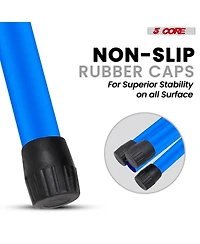 5 Core Speaker Stand 36" Adjustable Pa Dj Tripod Heavy Duty