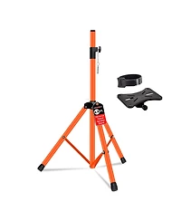 5 Core Speaker Stand Adjustable 31 to 54" Pa Dj Tripod Stands Heavy Duty w 35mm Insert 132 Lbs - Ss Hd 1 Pk 4.5 Ft