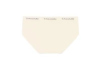 Tahari Girls 4-Pack Seamless Solid Color Hipsters with Logo Waistband