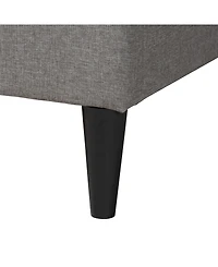 Boxton Studio Casol 60.6" Fabric Mid-Century Full Platform Bed
