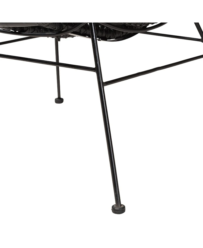 Furniture Colorado 32.3" Rattan Bohemian Accent Chair