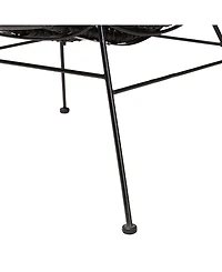 Furniture Colorado 32.3" Rattan Bohemian Accent Chair