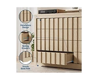 gaomon Fluted Dresser for Bedroom with 8 Drawers