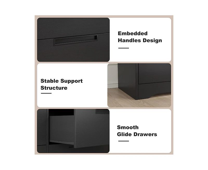 gaomon 6 Drawer Dresser for Bedroom