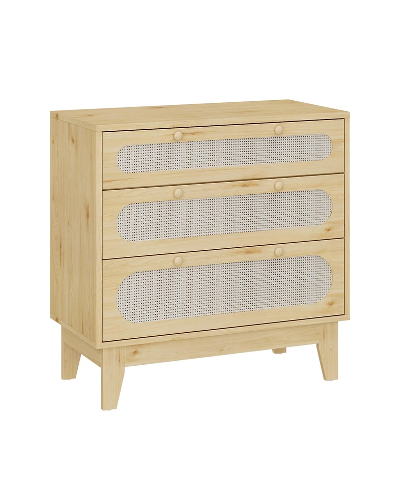 Gaomon 3 Drawer Dresser for Bedroom, Wide Modern Chest of Drawers