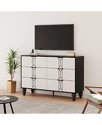 gaomon 6-Drawer, 47.24" x 15.75" 32.48", for Bedroom or Living Room Dresser
