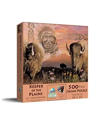 SunsOut Keeper of the Plains 500 piece Jigsaw Puzzle for Adults