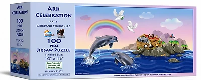 SunsOut Ark Celebration 100 piece Jigsaw Puzzle for Adults