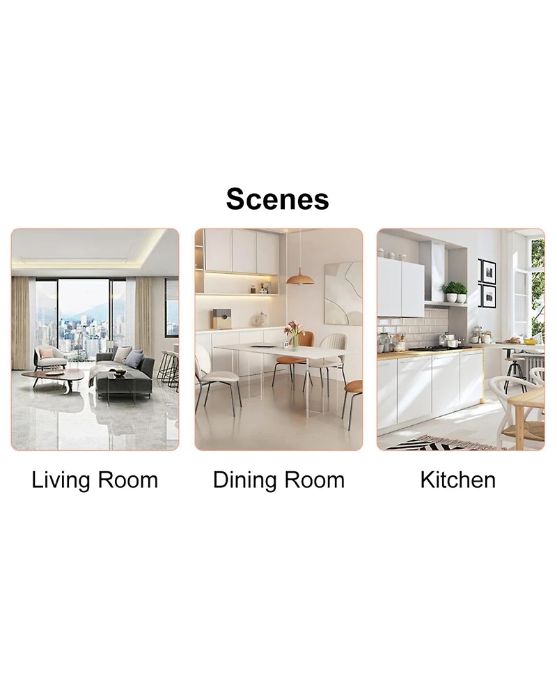 Streamdale White Pu Dining/Office Chairs (4-Piece) - Silver Legs