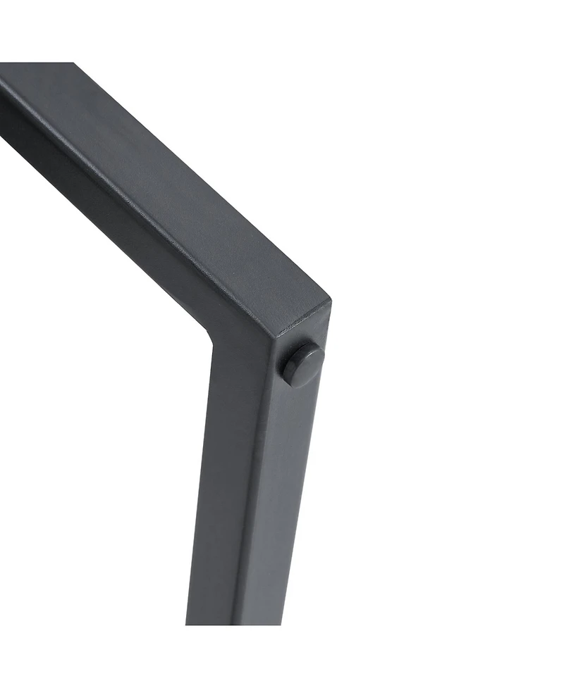 Streamdale Furniture Ergonomic Brown Fabric Dining Chairs (Set of 4)