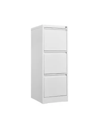 Streamdale Furniture 3-Drawer Metal File Cabinet with Lock