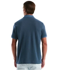Original Penguin Men's Jacquard Honeycomb Pull-On Polo Shirt