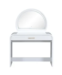 Streamdale 39" Lighted Mirror Vanity Table with Drawer