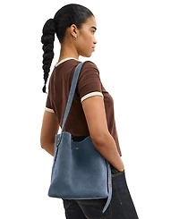 Coach Bleecker Medium Suede Bucket Bag