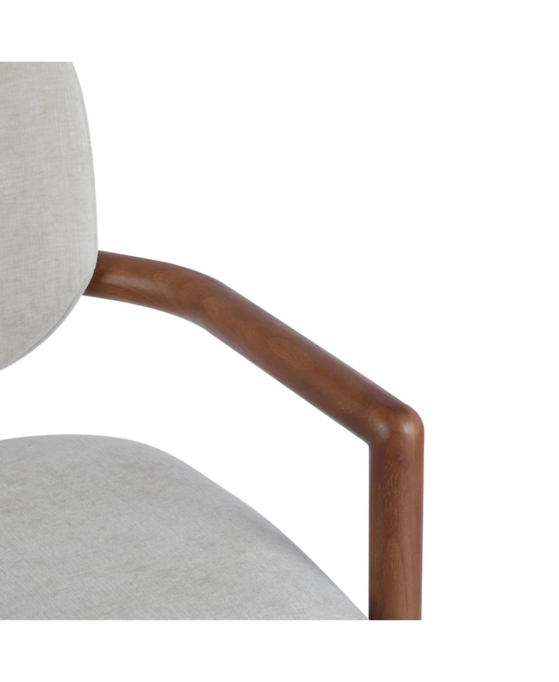 Streamdale Furniture Upholstered Arm Chairs Set of 2, Fabric, 300 Lbs Capacity