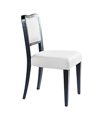 Streamdale Black Walnut Upholstered Dining Chairs (Set of 2)