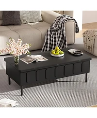 Streamdale Furniture Streamdale Lift-Top Coffee Table w/ Drawers & Hidden Storage