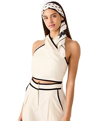 Steve Madden Inverted Polka Dot Square Scarf