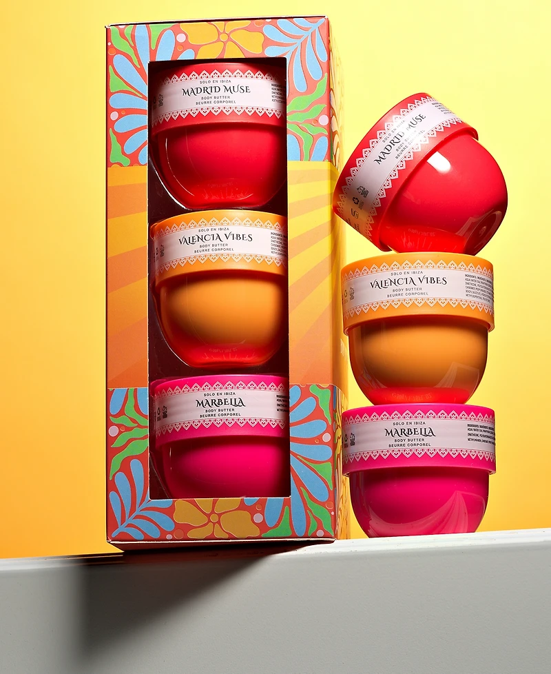 Lovery 3-Pc. Solo En Ibiza Body Butter Gift Set